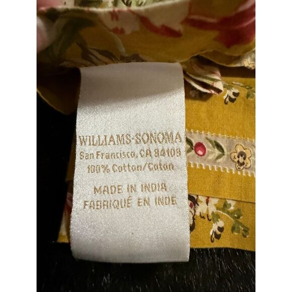 Williams Sonoma Napkins French Provincial Country Saffron Yellow Set of 9 - Picture 4 of 5